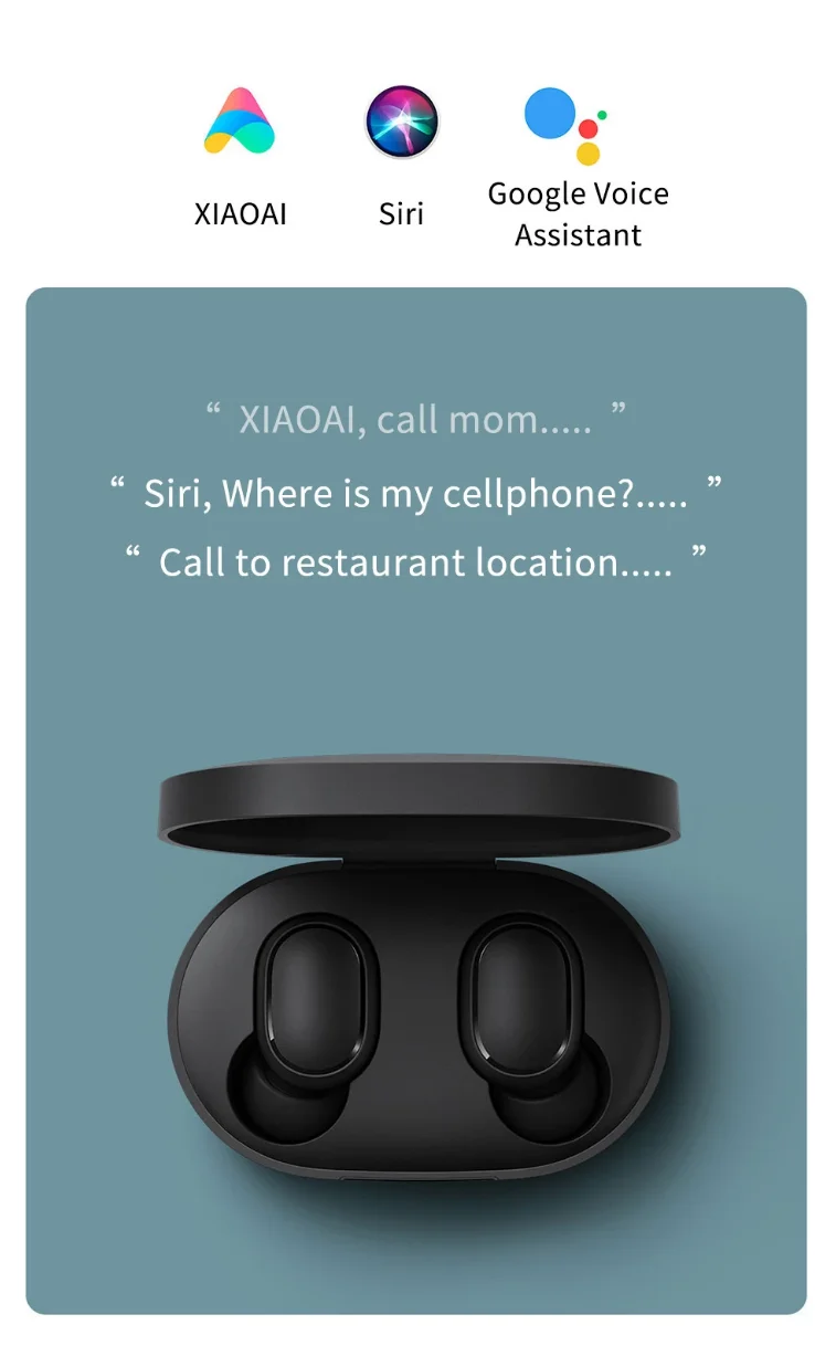 new products tws i7s i8 i9s wireless gaming headset xiaomi earphone with charging box - ANKUX.COM