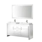 The latest American bathroom furniture bath cabinet is made in China