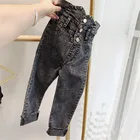 Jeans Jeans Girl Jeans Kids Temperament Girls Jeans Baby Trousers Kids Denim Pants Custom Kids Jeans