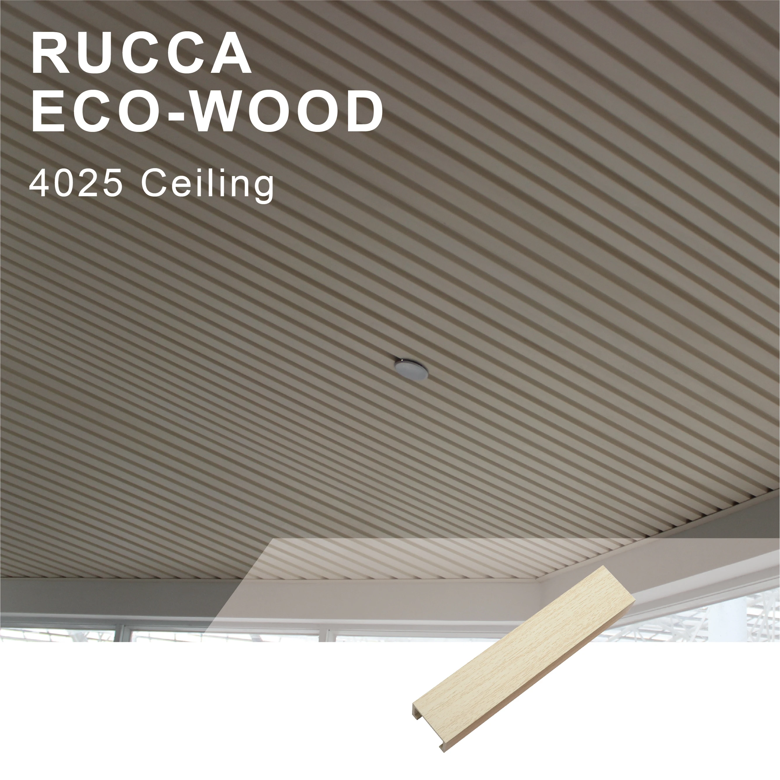 Foshan Rucca Wpc Indoor Outdoor Decorative Suspended Ceiling Panel Hotel Home Ceiling Design 40 25mm Buy Ceiling Panels Wpc Ceiling Suspended