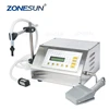 ZONESUN 220V or 110V GFK-160 Digital Control Liquid Filling Machine Small Portable Electric Liquid Water Filling Machine supply
