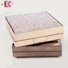 Case Makeup Compact Factory Manufacture Makeup Shiny Empty Compact Case With Mirror