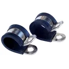 Pipe Plastic Clamp Plastic Pipe Clamp Stainless Steel Pipe Clips Plastic EPDM Rubber Lined Hose Clamp