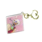 Make your own custom blank double printed acrylic keychain double side acrylic keychain