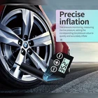Wireless 12v mini car tyre electric portable air pump for car air compressor 12v with LCD display for car tires inflators