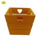 Wholesale Home Decoration Desktop Square Wood Flower Plant Pot