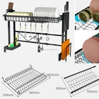 2019 Hot Adjustable Good Quality Kitchen Sink Dish Rack,Kitchen Storage Organizer,Kitchen Plate Organizer