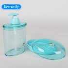 Eco-Friendly Household Best Price Plastic Bathroom Accessories Set