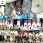 Textile Material in-stock italian pure silk printed habotai fabric stocklot