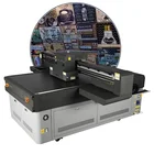 Large Format Glass Wood Acrylic Metal Canvas Inkjet Led Large Varnish UV Flatbed Printer JD1016UV