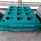 Manganese Liner Suit C200 Jaw Crusher Jaw Plate Replacement Parts