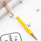 factory DIY empty floating ball pen glitter oil pen DIY