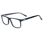 Classic rectangle acetate optical specs frames for men