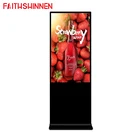 LCD display 42 43 inch floor standing indoor digital signage for advertisement