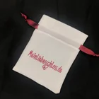 custom Fashion Color velvet drawstring jewellery pouch bag
