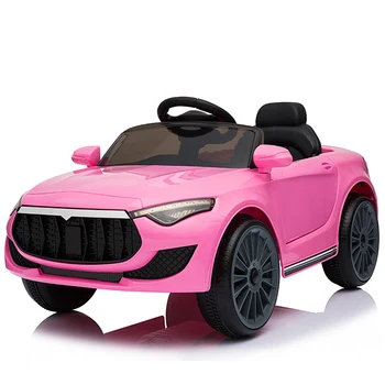 pink electric toy car