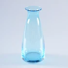 Colorful customized simple style glass vase for flowers M code