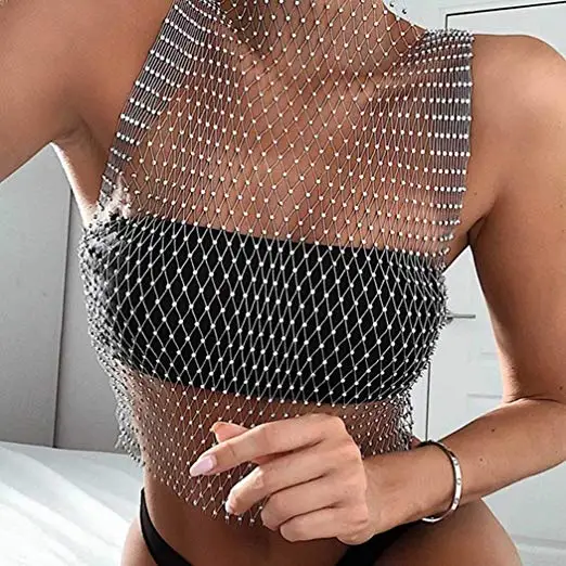 Boho Woven Crop Tops Body Chains Beach Bikini Chain Bra Fashion Charm Harness Accessories Jewelry