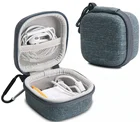 Small size eva case Carrying Hard Case for AirPods Charger USB Flash Drive Headphone