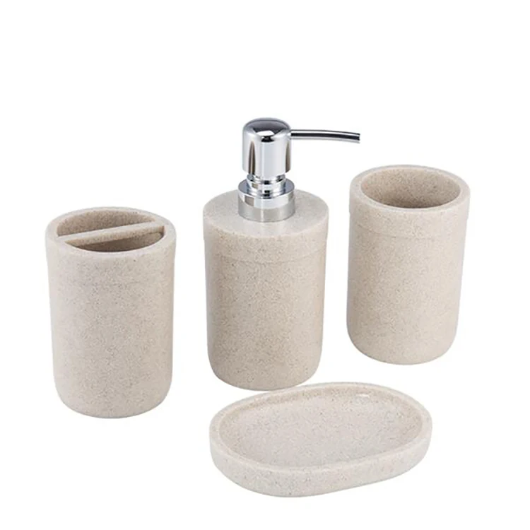 hotel ceramic bathroom set