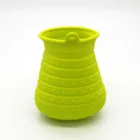 Dog Paw Cleaner Cup with Towel Pet Foot Washer Portable Dog Cleaning Brush for Puppy Cats Massage Grooming Dirty Claws