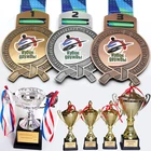 Award Trophies And Cheap Trophies And Medals China Cheap Custom Zinc Alloy Metal Award Trophies And Medals Sports