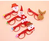 Best Selling 2019 Christmas Decorations Glasses Adult Children Party Toys Santa Snowman Antler Festival Decoration Glasses