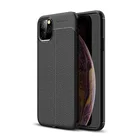 Litchi Business Leather Resistant TPU Mobile Phone Case For iPhone 11