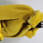 bright yellow faux fur jacket & fashional fur &man-made fur coat 2019