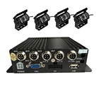 Car Dvr For Truck 720P Ahd Mobile Dvr For Car Truck Rear Camera 4ch Gsm Mobile Dvr Manufacturer