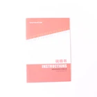New design instruction printing manual brochure