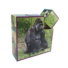 Cubes Quality Puzzles Educational IQ 9 Pieces Plastic Cubes Jigsaw Set Custom 3d Puzzle For Kids
