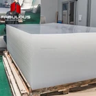 large 0.8-8mm crystal Wholesale 2 way plastic sheet acrylic clear