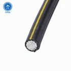 0.6/1 KV Covered Line Wire aluminum conductor Overhead Insulated Cable
