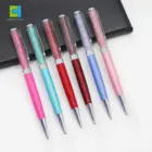 Customized Luxury Gemstone Infuser Crystal Ball Pen