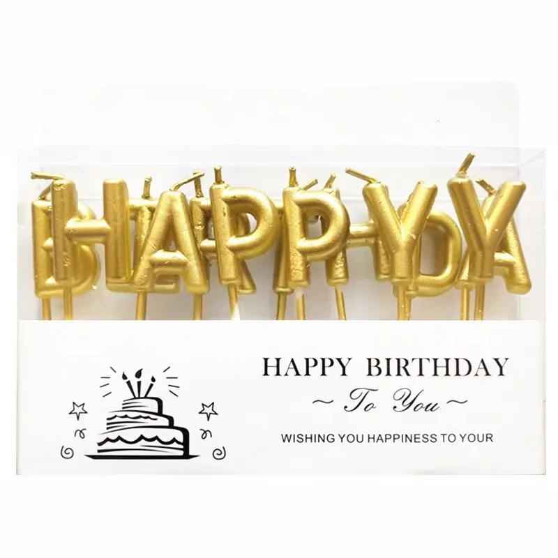 happy birthday toppers cake cupcake party decoration 10pieces