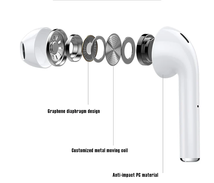 Sport Earbud Headphones Stereo Mini Earphone Long Battery Blue tooth Wireless Earbuds - ANKUX.COM