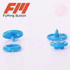 Plastic Button Plastic Snap Fasteners Factory Cheap Price Plastic 4 Parts Snap Button Snap Fastener Plastic Button Snap