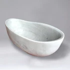 Newest custom simple style marble bathtub marble freestanding bath tub