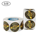Waterproof Type Sticker Type Label Customized Supplier Various Type High Quality Circular Sticker Label