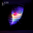 Adult Belly Dance Shining LED Performance Butterfly Wings BellyDance Carnival Shows Led Costumes