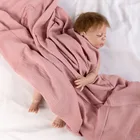 Quality Organic Muslin Newborn Baby Swaddle Blanket