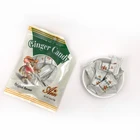 wholesale natural crystals sweet ginger favor soft candy bulk