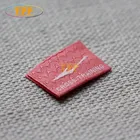 Eco-friendly Labels Clothing Label Custom Textured Woven Labels For Clothing High Density Damask Label
