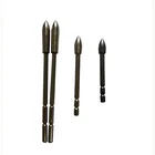 Archery shooting 120grain break offs tungsten arrow point insert tips bradhead X10 3.2/3.15/4.2mm 12 Pcs/set