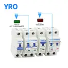 Dc 63 Amp 4 Pole 4p Dc Mcb Miniature Circuit Breaker Mcb