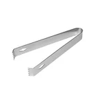 15cm Ice Tong BBQ Stainless Steel Barbecue BBQ Clip Bread Food Ice Clamp Ice Tongs Bar Kitchen Accessory