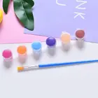 Paint Paints 3ml 6 Color Acrylic Paint Set Of 6 Acrylic Paints Pot Set With Brush For Drawing