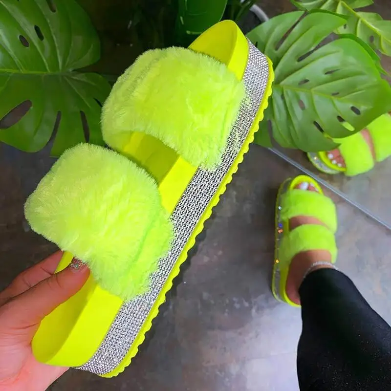 bling jelly sandals