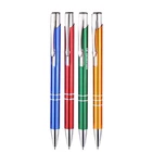 Hot Sale Luxury Aluminium Ballpen Advertising Promotional Customized Gift Ballpen Ballpoint Metal Pen With Logo